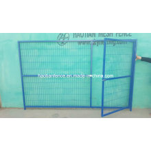 Blue Color Powder Coated Temporary Fencing for Canada Market